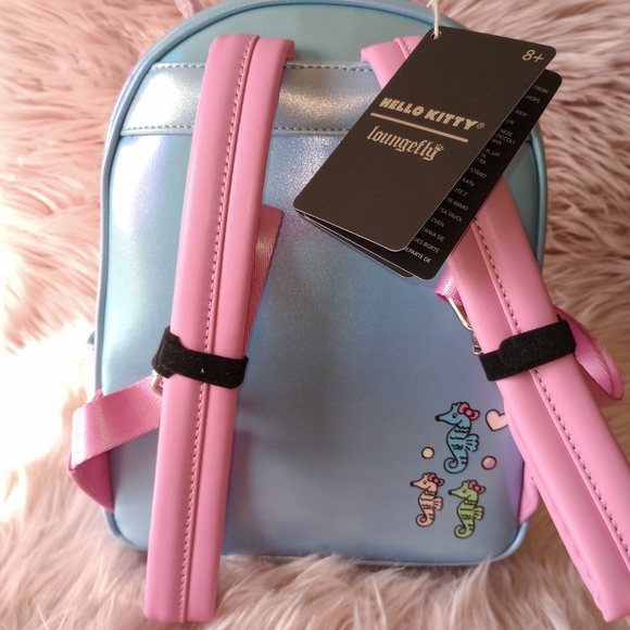 Loungefly Hello Kitty Mermaid Mini Backpack - Picture 4 of 7